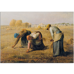 Postcard Millet - Gleaners