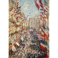 Carte postale "La rue Montorgueil"