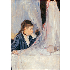 Postcard Morisot - The Cradle