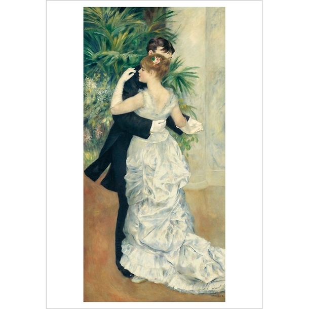 Postcard Renoir - City Dance