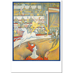 Postcard Seurat - The Circus
