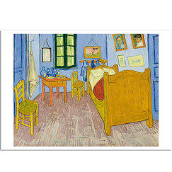 Postcard van Gogh - Bedroom in Arles