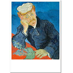 Postcard van Gogh - Portrait of Dr. Gachet