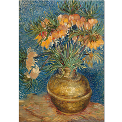 Postcard van Gogh - Fritillaries in a Copper Vase