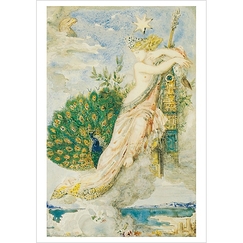 Postcard Moreau - The Peacock Complaining to Juno