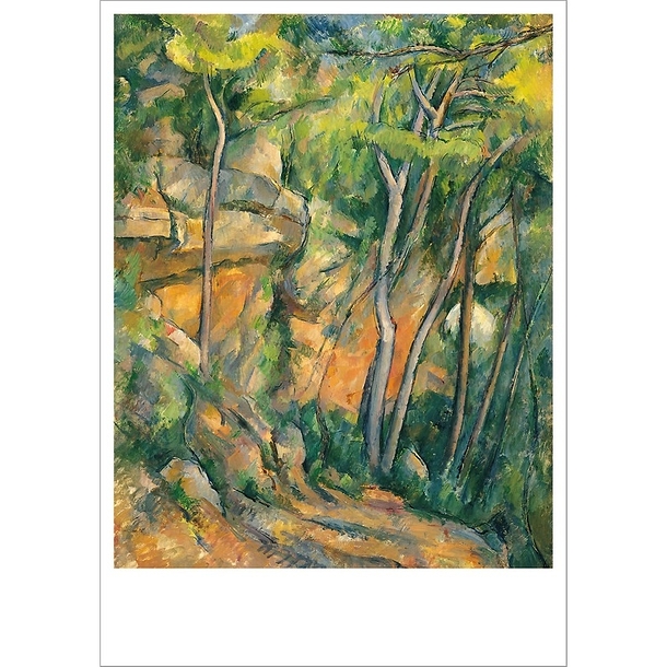 Postcard Cézanne - In the Park of Château Noir