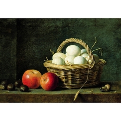 Postcard Delaporte - Basket of Eggs