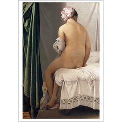 Postcard Ingres - The Valpincon Bather