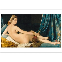 Postcard Ingres - The Grande Odalisque