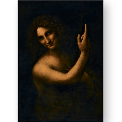 Postcard da Vinci - Saint John the Baptist