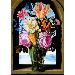 Carte postale "Bouquet de fleurs"