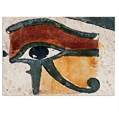 Postcard The Eye of Horus, token of integrity