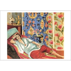 Postcard Matisse - Odalisque in Red Pants