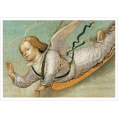 Postcard Braccesco - The Annunciation (detail)