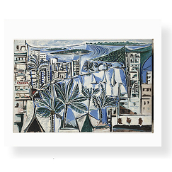 Carte postale Picasso - Baie de Cannes