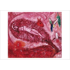 Postcard Chagall - Song of Songs II