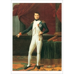 Carte postale "Napoléon 1er empereur des français en 1804 en uniforme de colonel des grenadiers"