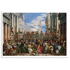 Postcard Veronese - The Wedding at Cana