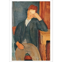 Postcard Modigliani - The Young Apprentice