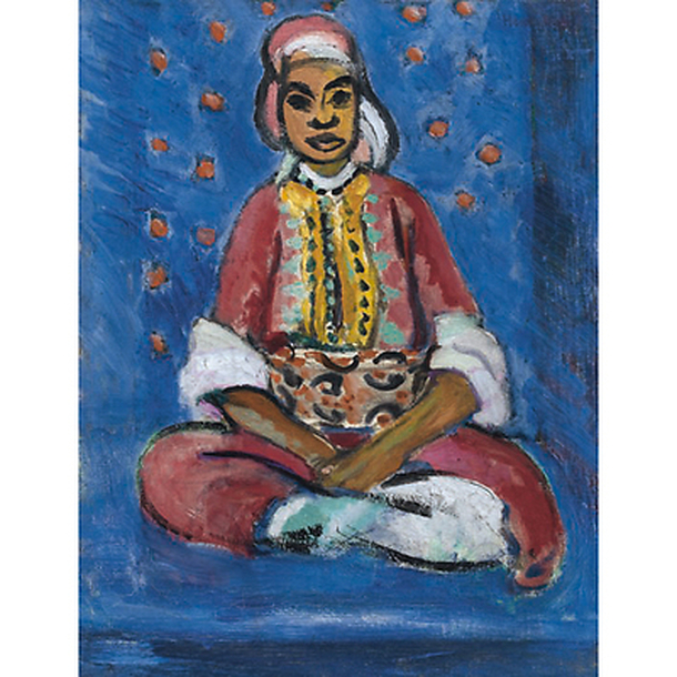 Carte postale Matisse - Portrait de Fatmah