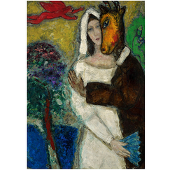 Postcard Chagall - Dream in a Summer Night