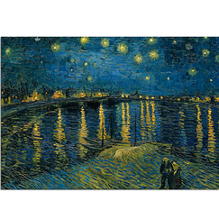 Postcard Van Dyck - The Starry Night