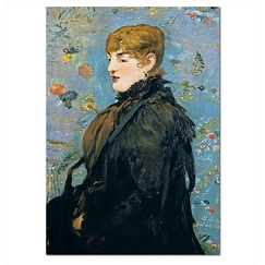 Carte postale Manet - L'Automne, dit aussi L'Automne (Méry Laurent)