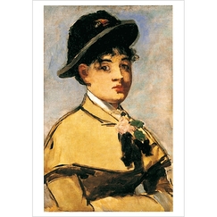 Postcard Manet - Young Woman in a Cape