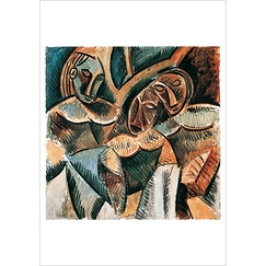 Postcard Picasso - Three Figures under a Tree