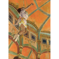 Carte postale Degas - Miss Lala