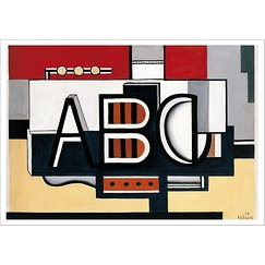 Postcard Léger - Still Life A.B.C.
