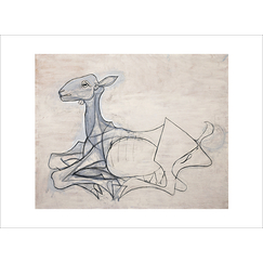 Carte Postale Picasso - La Chèvre