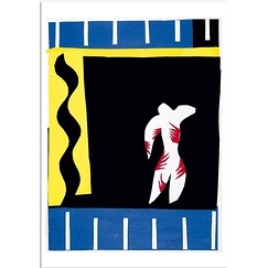 Postcard Matisse - Jazz: The Clown