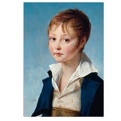 Postcard Gros - Portrait of Jacques Amalric