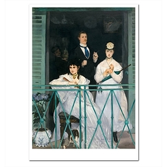 Carte postale "Le balcon"