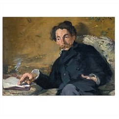 Postcard Manet - Portrait of Stéphane Mallarmé
