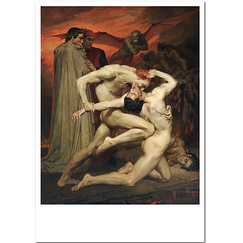 Carte postale "Dante et Virgile"