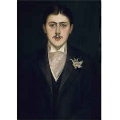 Postcard Blanche - Portrait of Marcel Proust