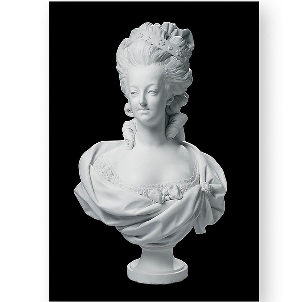 Postcard Bust of Marie-Antoinette
