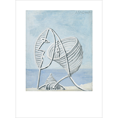 Carte Postale Picasso - Portrait de jeune fille