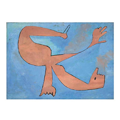 Postcard Picasso - Bather