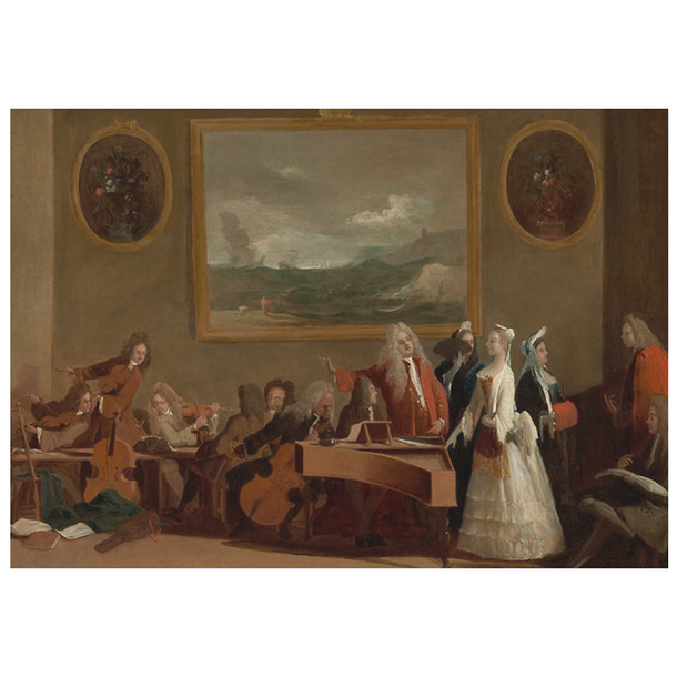 Postcard "Ricci - Repetition of an opera"