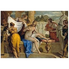 Carte postale "Ricci - Bethsabée au bain"