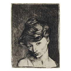Postcard "Picasso - Woman's head"