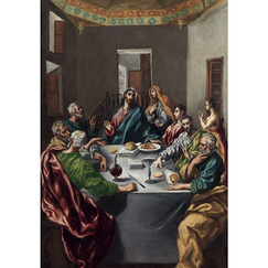 Carte postale Greco - Le Repas chez Simon