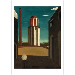 Carte postale Chirico - Le retour du poète