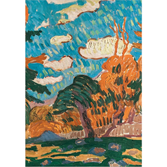 Postcard Giacometti - Sunny Landscape