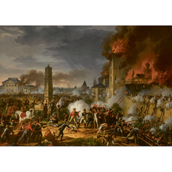 Thévenin Postcard - Battle of Rastibon