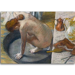 Postcard Degas - The Tub