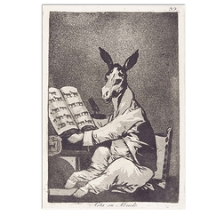 Postcard Goya - The Whims